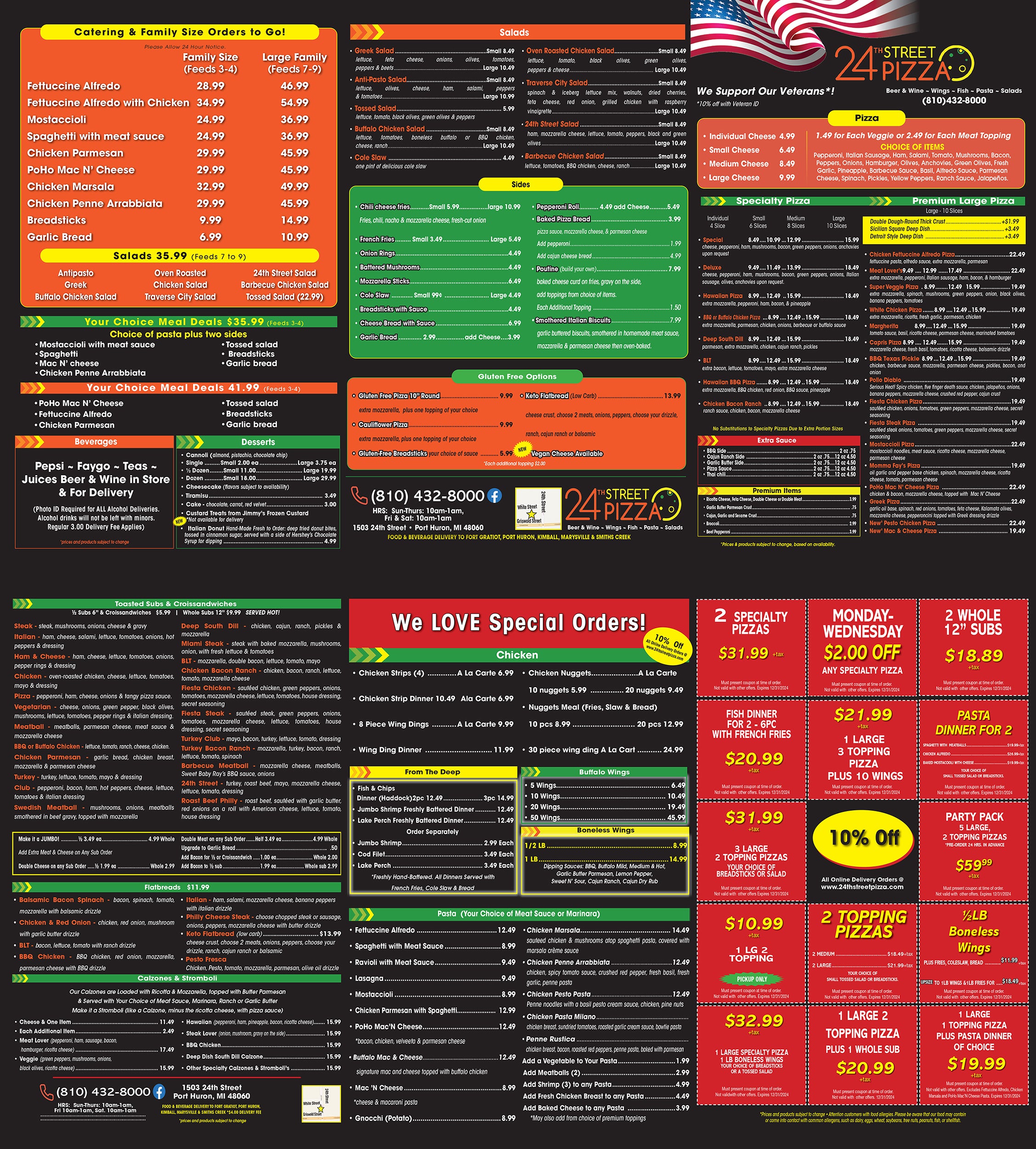 March 2024 Menu